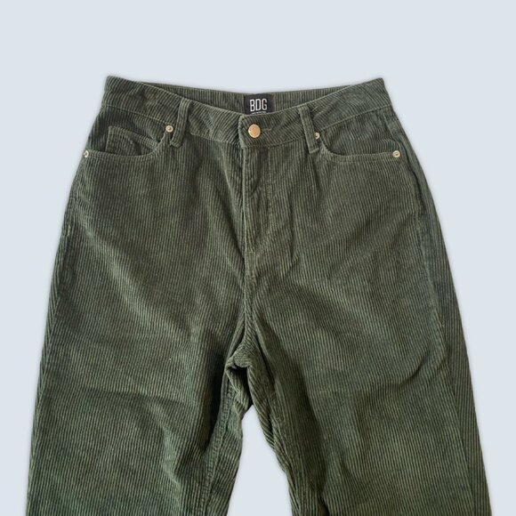 Urban Outfitters BDG Corduroy Green Jeans Sz 26 - Picture 2 of 7